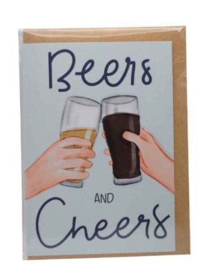 Beers and Cheers Greeting card